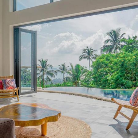 Phra Chan Villa 2Br - Infinity Pool & Sea View Chaweng  Bagian luar foto