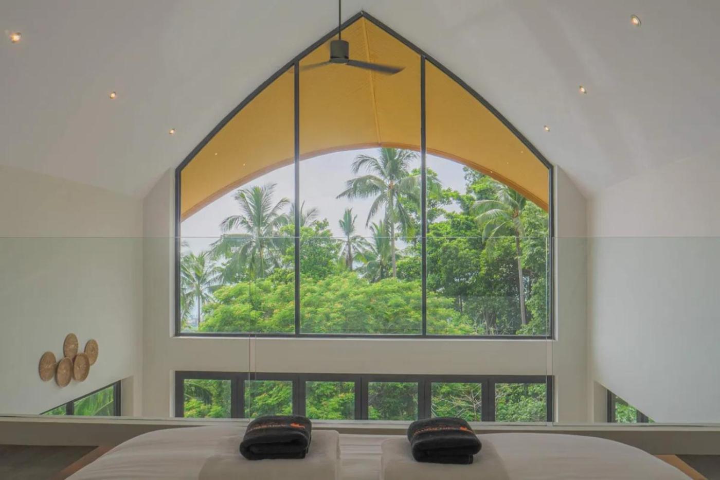 Phra Chan Villa 2Br - Infinity Pool & Sea View Chaweng  Bagian luar foto
