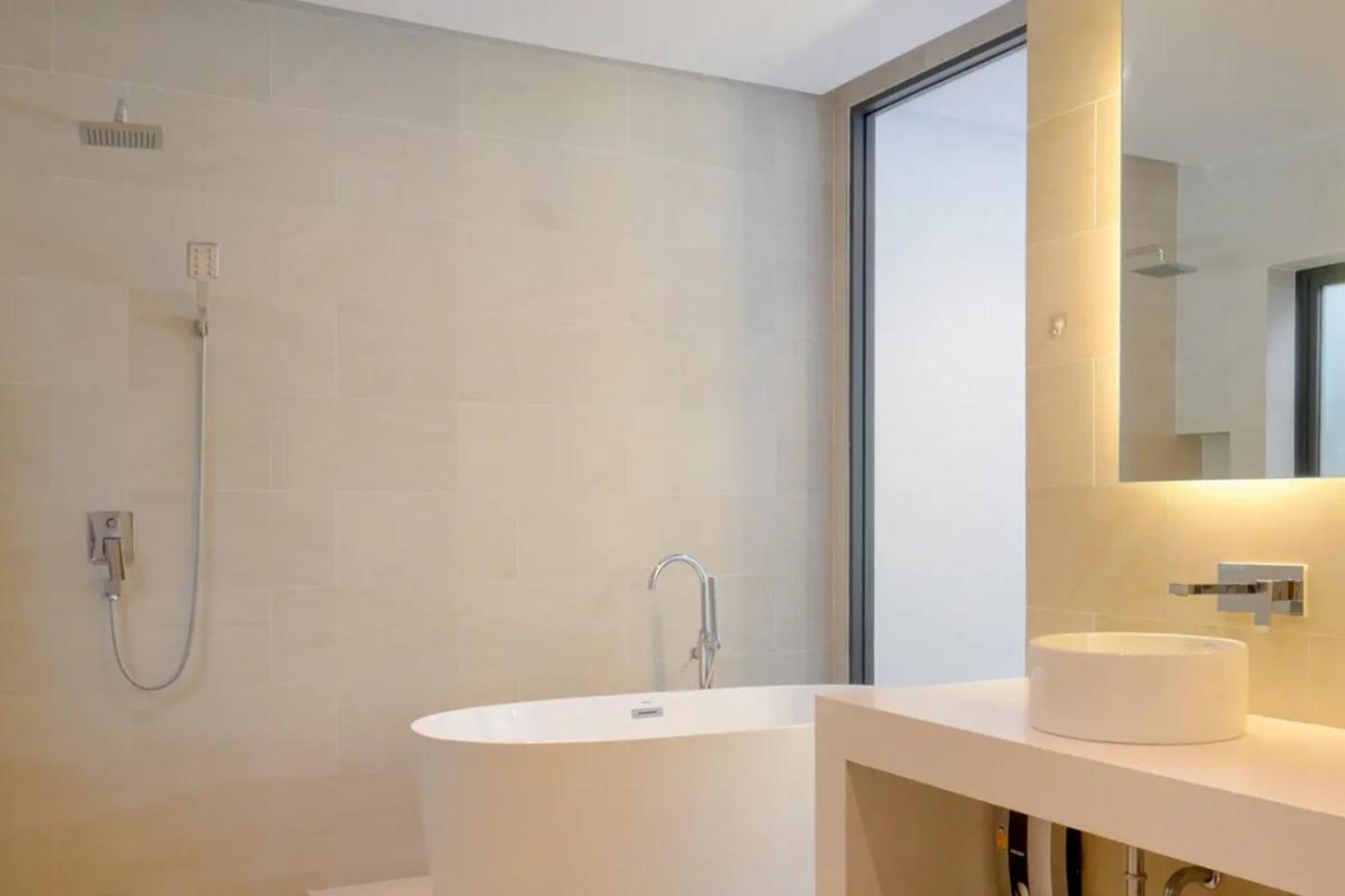Phra Chan Villa 2Br - Infinity Pool & Sea View Chaweng  Bagian luar foto