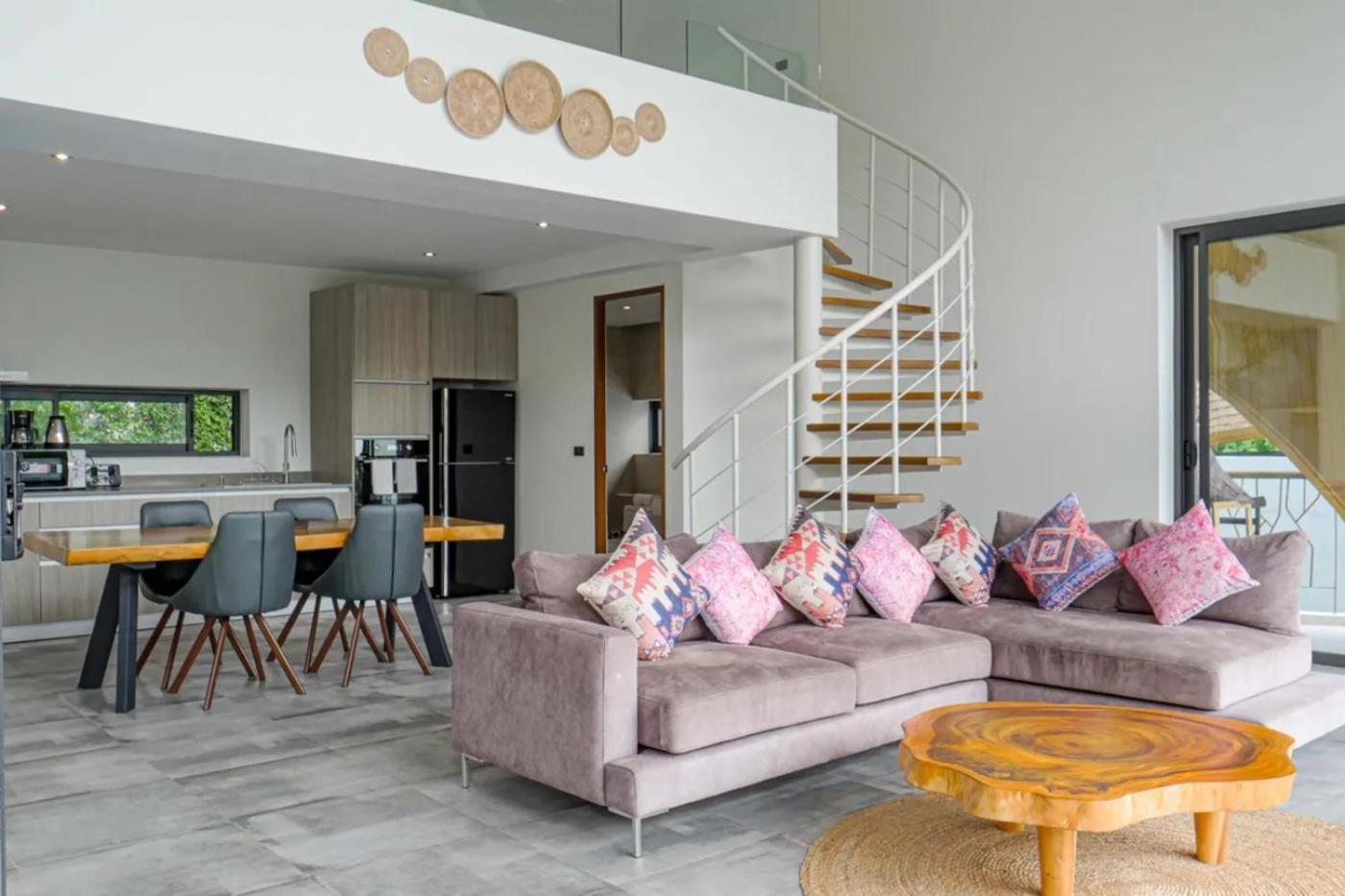 Phra Chan Villa 2Br - Infinity Pool & Sea View Chaweng  Bagian luar foto