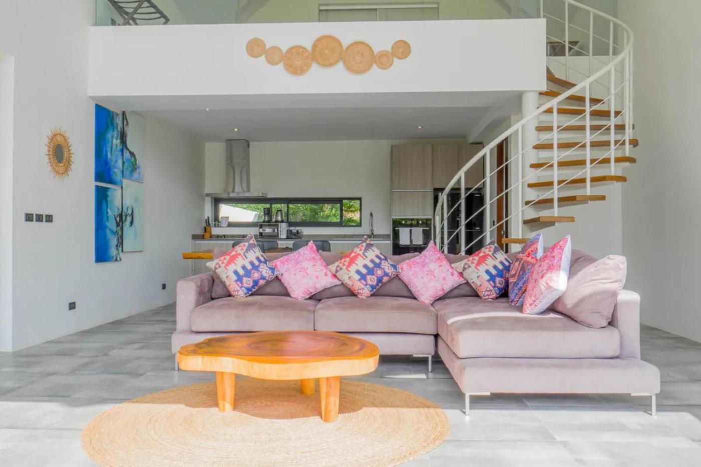Phra Chan Villa 2Br - Infinity Pool & Sea View Chaweng  Bagian luar foto