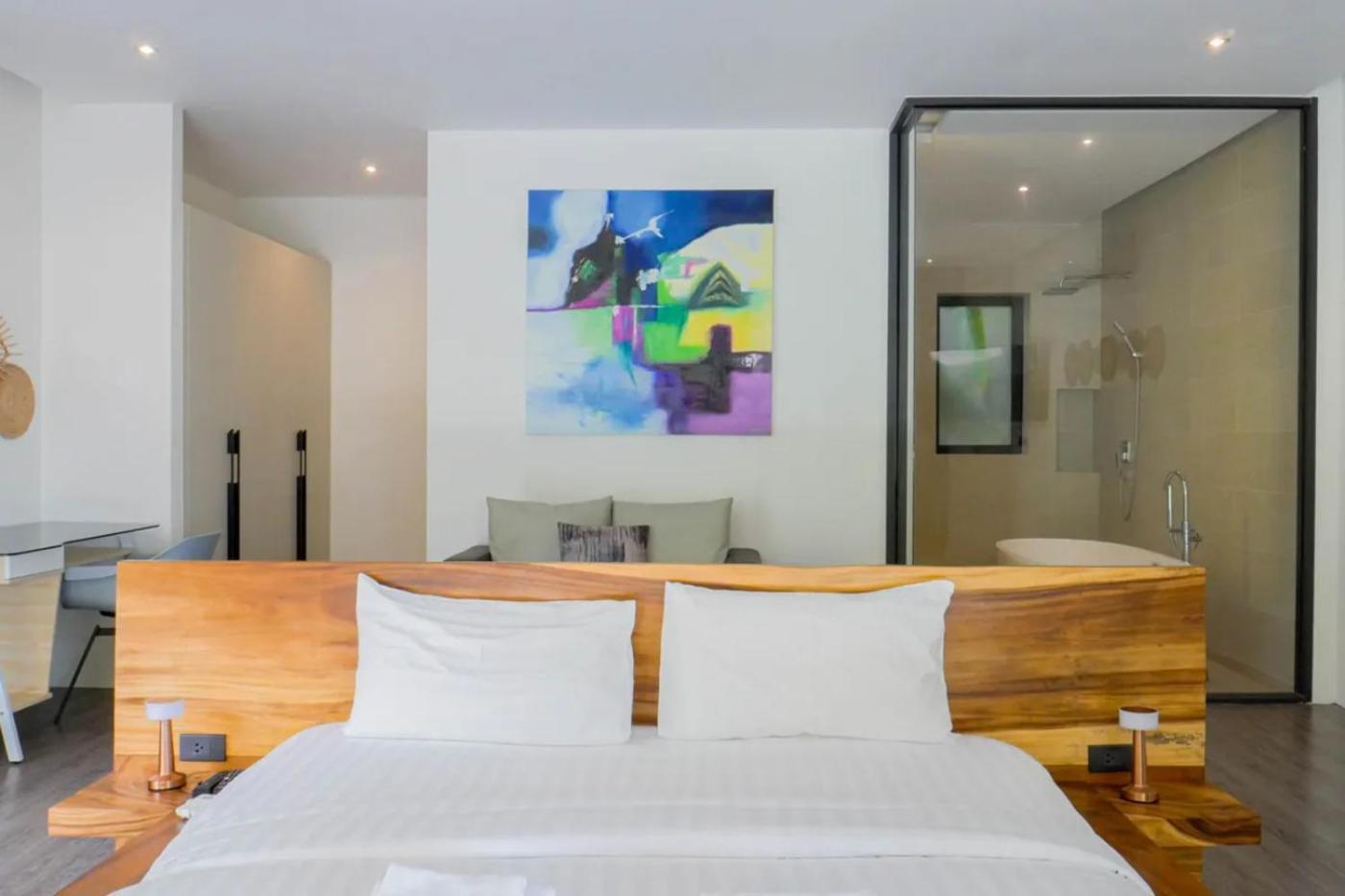 Phra Chan Villa 2Br - Infinity Pool & Sea View Chaweng  Bagian luar foto
