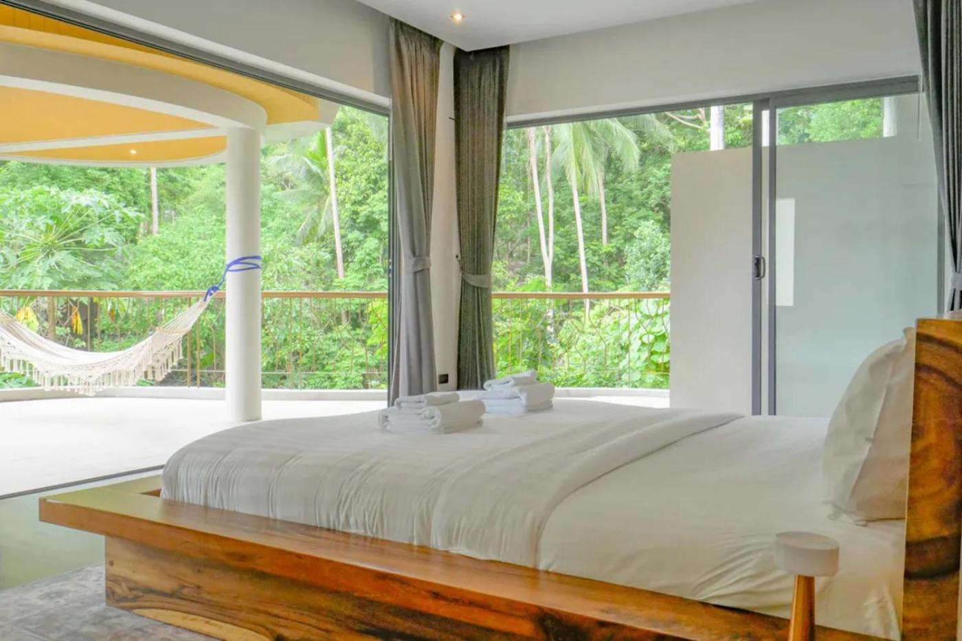 Phra Chan Villa 2Br - Infinity Pool & Sea View Chaweng  Bagian luar foto